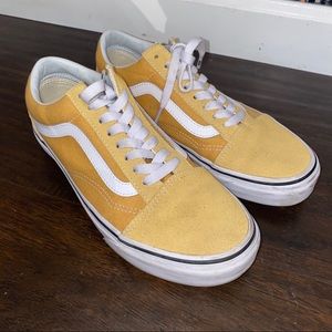 Yellow Low Top Old Skool Vans